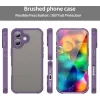 Phonesta AirFrost Back Cover hoesje voor Apple iPhone 17 - Mat Paars 1