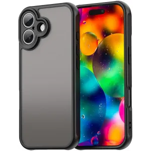 Phonesta AirFrost Back Cover hoesje voor Apple iPhone 17 - Mat Zwart