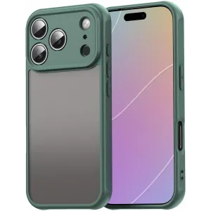 Phonesta AirFrost Back Cover hoesje voor Apple iPhone 17 Pro - Mat Groen