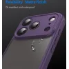 Phonesta AirFrost Back Cover hoesje voor Apple iPhone 17 Pro - Mat Paars 6