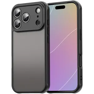 Phonesta AirFrost Back Cover hoesje voor Apple iPhone 17 Pro - Mat Zwart