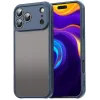 Phonesta AirFrost Back Cover hoesje voor Apple iPhone 17 Pro Max - Mat Blauw 0