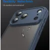 Phonesta AirFrost Back Cover hoesje voor Apple iPhone 17 Pro Max - Mat Blauw 6