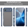 Phonesta AirFrost Back Cover hoesje voor Apple iPhone Air - Mat Blauw 1