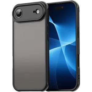 Phonesta AirFrost Back Cover hoesje voor Apple iPhone Air - Mat Zwart