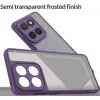Phonesta AirFrost Back Cover hoesje voor Motorola Edge 60 / Edge 60 Fusion - Mat Paars 3
