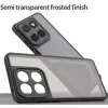 Phonesta AirFrost Back Cover hoesje voor Motorola Edge 60 / Edge 60 Fusion - Mat Zwart 3