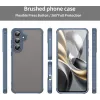 Phonesta AirFrost Back Cover hoesje voor Samsung Galaxy S25 FE - Mat Blauw 1
