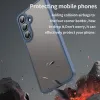 Phonesta AirFrost Back Cover hoesje voor Samsung Galaxy S25 FE - Mat Blauw 3