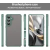 Phonesta AirFrost Back Cover hoesje voor Samsung Galaxy S25 FE - Mat Groen 1
