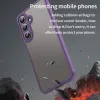 Phonesta AirFrost Back Cover hoesje voor Samsung Galaxy S25 FE - Mat Paars 3