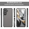 Phonesta AirFrost Back Cover hoesje voor Samsung Galaxy S25 FE - Mat Zwart 1
