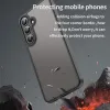 Phonesta AirFrost Back Cover hoesje voor Samsung Galaxy S25 FE - Mat Zwart 3