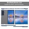 Phonesta AirFrost Back Cover hoesje voor Samsung Galaxy Z Fold 7 - Mat Blauw 1
