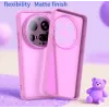 Phonesta AirFrost Back Cover hoesje voor Xiaomi 15 Ultra - Mat Bubblegum Pink 8