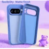 Phonesta AirFrost Back Cover hoesje voor Google Pixel 10 Pro - Mat Sapphire Blue 8