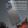 Phonesta AirFrost Back Cover hoesje voor Motorola Moto G57 Power - Mat Blauw 3