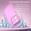 Phonesta AirFrost Back Cover hoesje voor Motorola Moto G57 Power - Mat Bubblegum Pink 1