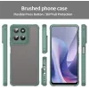 Phonesta AirFrost Back Cover hoesje voor Motorola Moto G57 Power - Mat Groen 1
