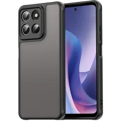 Phonesta AirFrost Back Cover hoesje voor Motorola Moto G57 Power - Mat Zwart