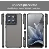 Phonesta AirFrost Back Cover hoesje voor Motorola Edge 70 - Mat Zwart 1