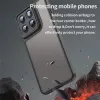 Phonesta AirFrost Back Cover hoesje voor Motorola Edge 70 - Mat Zwart 3