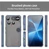 Phonesta AirFrost Back Cover hoesje voor Nothing Phone (3) - Mat Blauw 1
