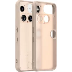 Phonesta AirFrost Back Cover hoesje voor Nothing Phone (3) - Mat Sandstone Beige