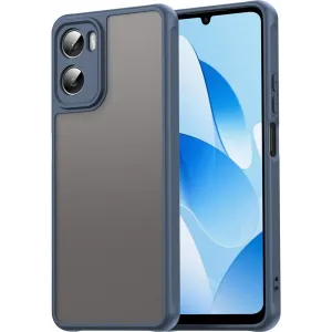 Phonesta AirFrost Back Cover hoesje voor Motorola Moto G06/G06 Power - Mat Blauw