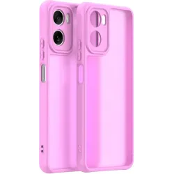 Phonesta AirFrost Back Cover hoesje voor Motorola Moto G06/G06 Power - Mat Bubblegum Pink