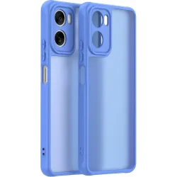 Phonesta AirFrost Back Cover hoesje voor Motorola Moto G06/G06 Power - Mat Sapphire Blue