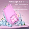 Phonesta AirFrost Back Cover hoesje voor Motorola Moto G86/G86 Power - Mat Bubblegum Pink 3