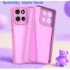 Phonesta AirFrost Back Cover hoesje voor Motorola Moto G86/G86 Power - Mat Bubblegum Pink 8