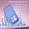 Phonesta AirFrost Back Cover hoesje voor Motorola Moto G86/G86 Power - Mat Sapphire Blue 3