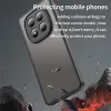 Phonesta AirFrost Back Cover hoesje voor Xiaomi Redmi Note 15 Pro 4G - Mat Zwart 5