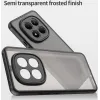 Phonesta AirFrost Back Cover hoesje voor Xiaomi Redmi Note 15 Pro 4G - Mat Zwart 6