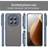 Phonesta AirFrost Back Cover hoesje voor Xiaomi Redmi Note 15 Pro 5G - Mat Blauw 3