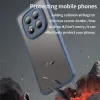 Phonesta AirFrost Back Cover hoesje voor Xiaomi Redmi Note 15 Pro 5G - Mat Blauw 5