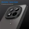 Phonesta AirFrost Back Cover hoesje voor Xiaomi Redmi Note 15 Pro Plus / Xiaomi Poco M8 Pro - Mat Zwart 1