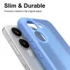 Phonesta AirFrost Back Cover hoesje voor Xiaomi Poco X8 Pro - Mat Sapphire Blue 6