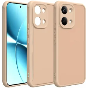 Phonesta AirFrost Back Cover hoesje voor Xiaomi Poco X8 Pro Max - Mat Sandstone Beige