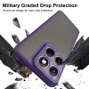 Phonesta AirFrost Back Cover hoesje voor Motorola Edge 70 Fusion - Mat Paars 3