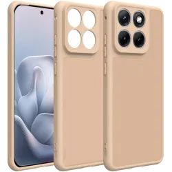 Phonesta AirFrost Back Cover hoesje voor Motorola Edge 70 Fusion - Mat Sandstone Beige