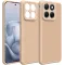 Phonesta AirFrost Back Cover hoesje voor Motorola Edge 70 Fusion - Mat Sandstone Beige