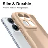 Phonesta AirFrost Back Cover hoesje voor Motorola Edge 70 Fusion - Mat Sandstone Beige 5