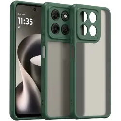 Phonesta AirFrost Back Cover hoesje voor Motorola Moto G47/G37/G37 Power - Mat Groen