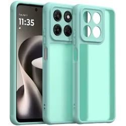 Phonesta AirFrost Back Cover hoesje voor Motorola Moto G47/G37/G37 Power - Mat Ice Blue