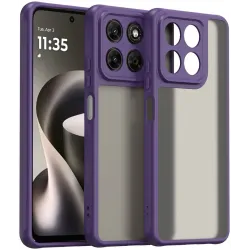 Phonesta AirFrost Back Cover hoesje voor Motorola Moto G47/G37/G37 Power - Mat Paars