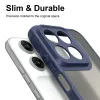Phonesta AirFrost Back Cover hoesje voor Motorola Moto G87/G77/G76 - Mat Blauw 5