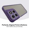 Phonesta AirFrost Back Cover hoesje voor Motorola Moto G87/G77/G76 - Mat Paars 4